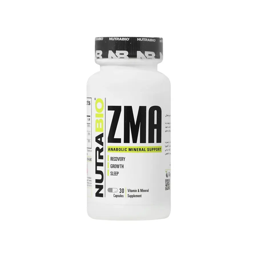 کپسول ZMA زد ام ای 30 عددی نوترابایو
